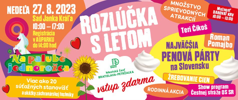 ROZLÚČKA S LETOM Na