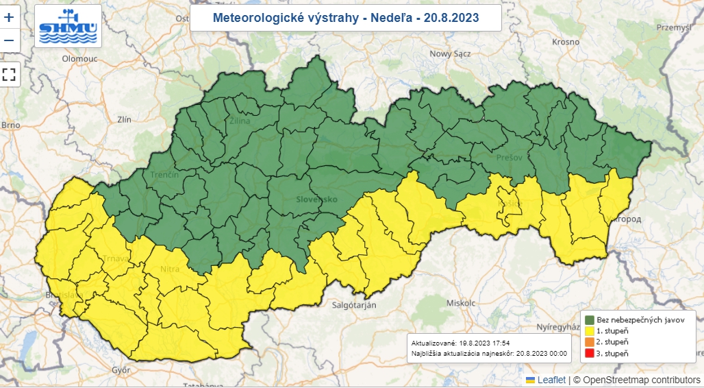 Pre viaceré regióny Slovenska
