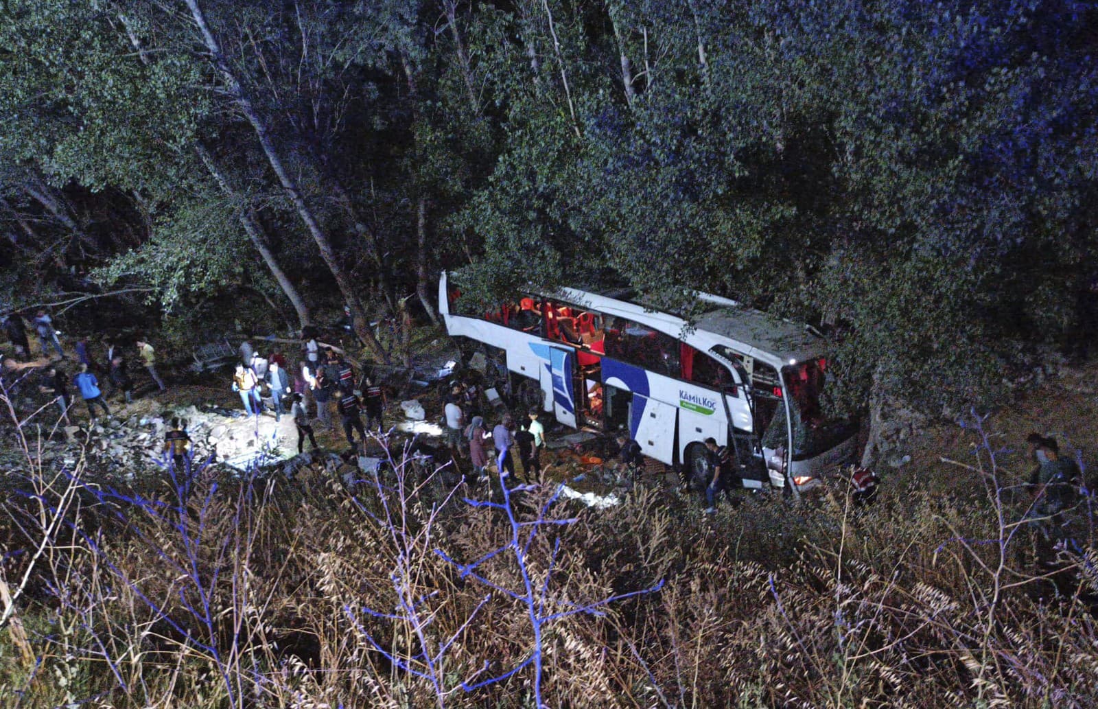 Nehoda autobusu v Turecku
