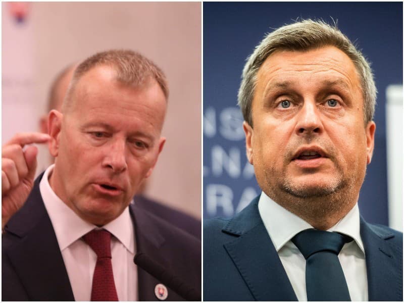 Boris Kollár a Andrej Danko