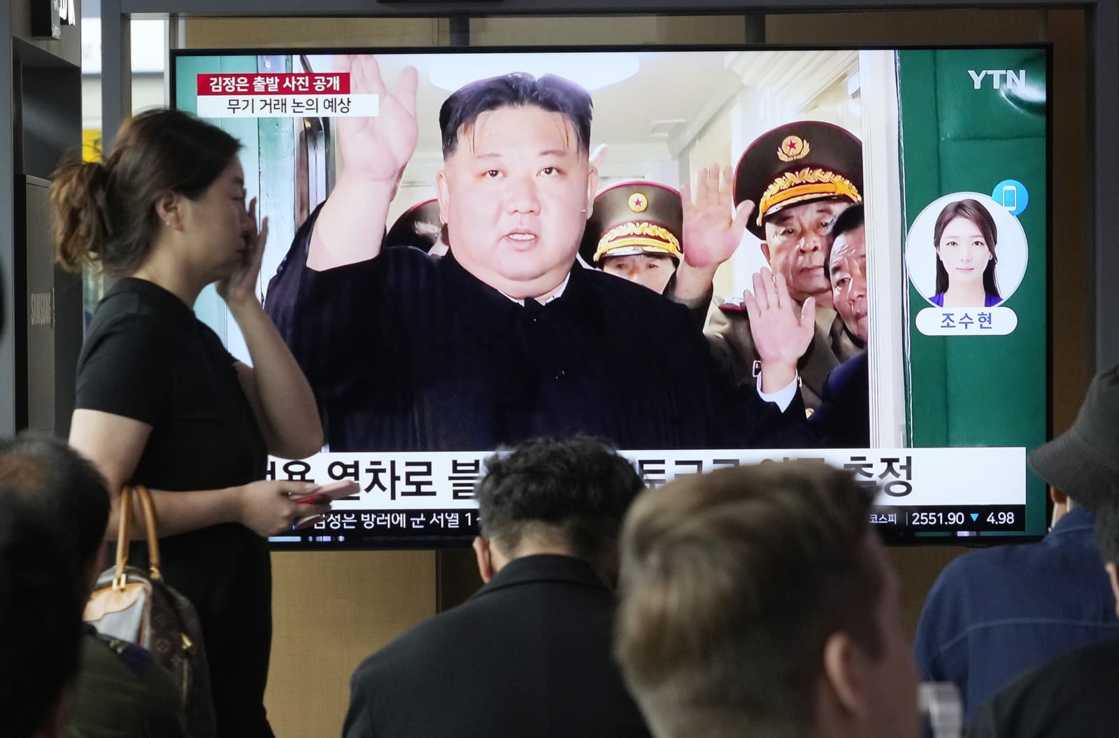Severokórejský vodca Kim Čong-un z Pchjongjang v Rusku