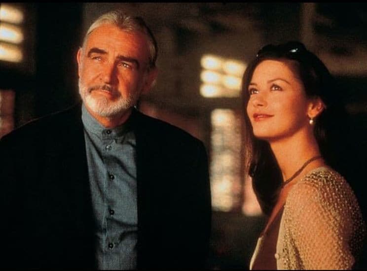 Sean Connery a Catherine Zeta-Jones