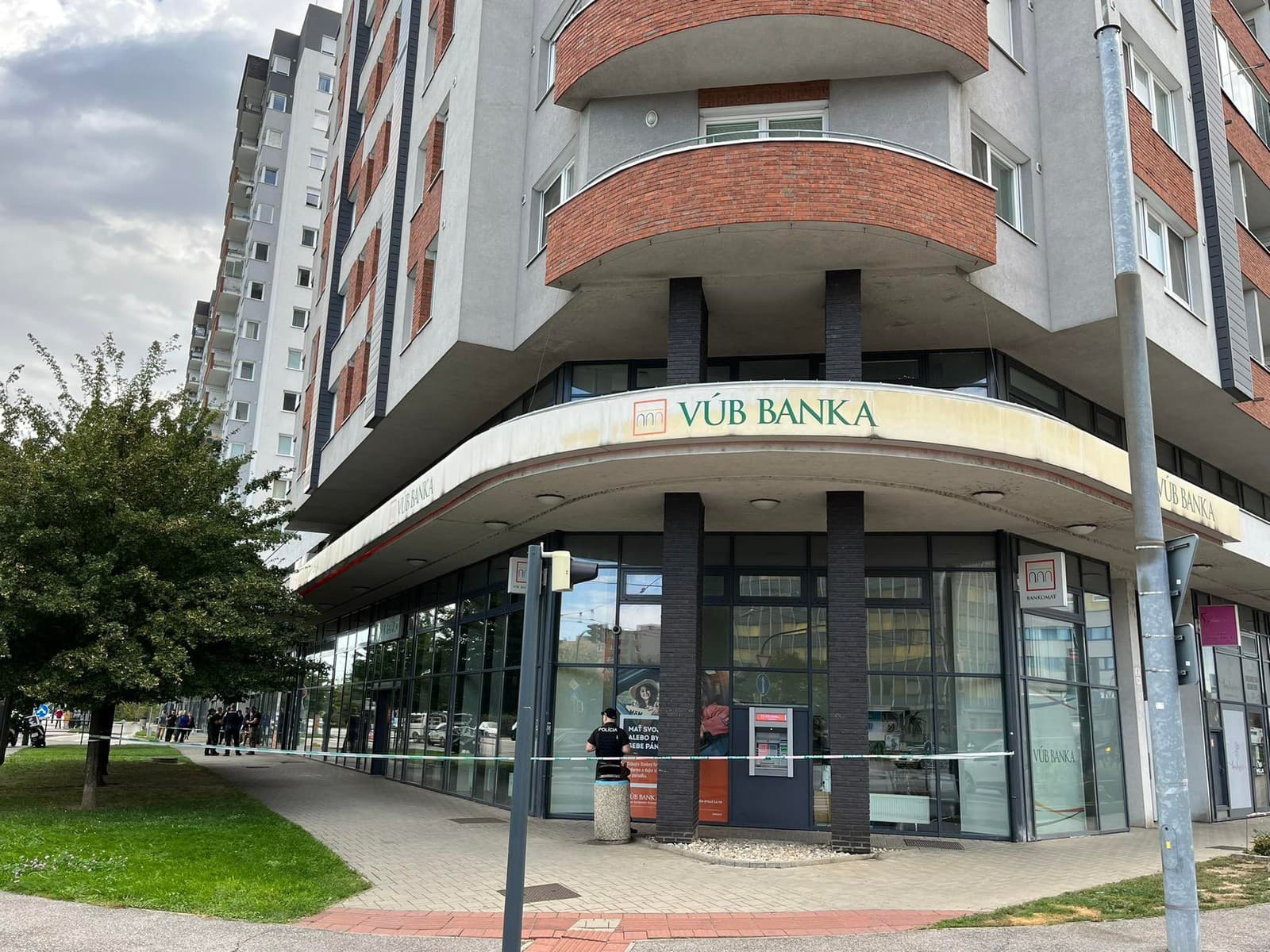 Prepad banky v Bratislave: