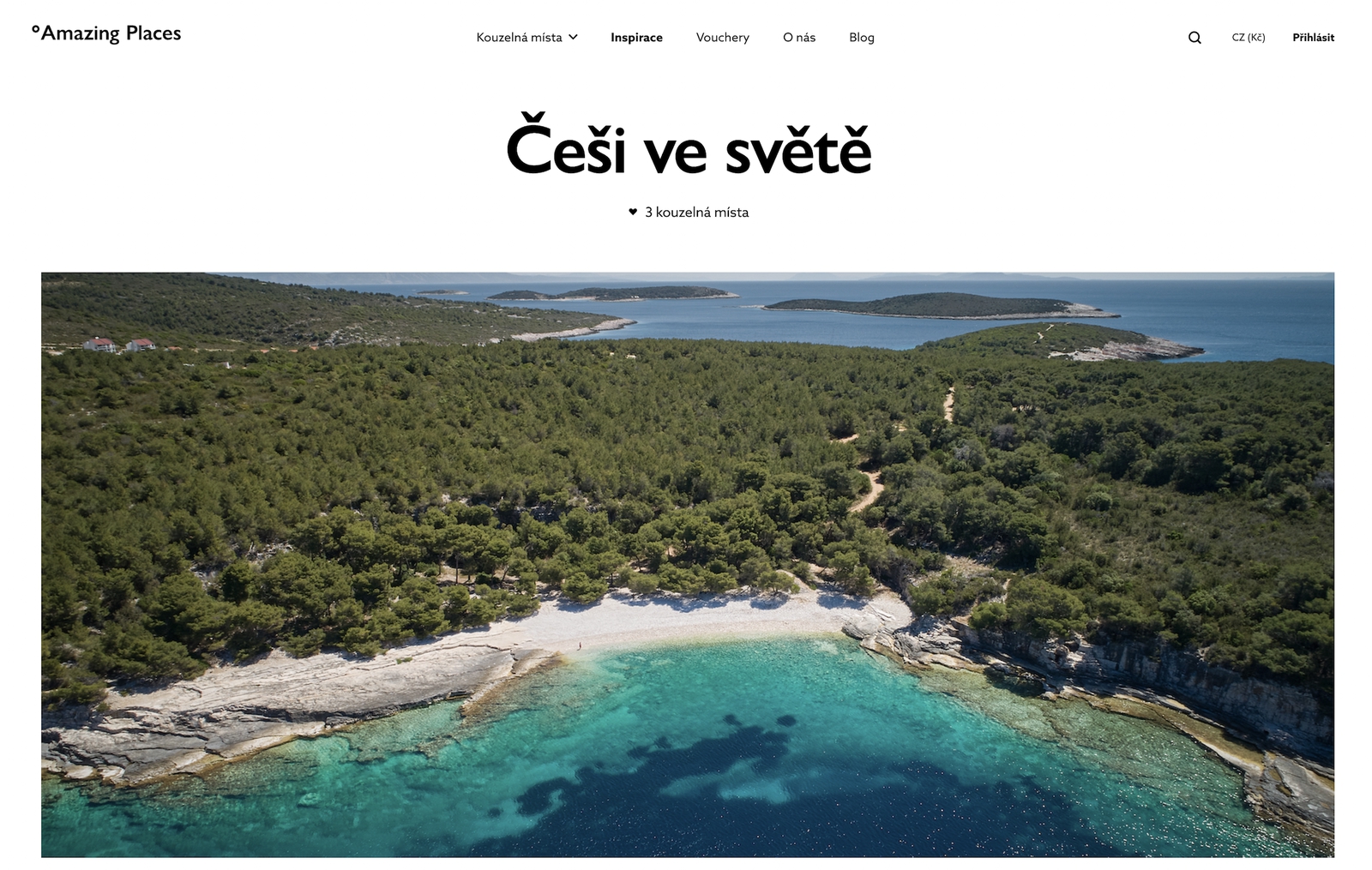 Jedinečný projekt Amazing Places