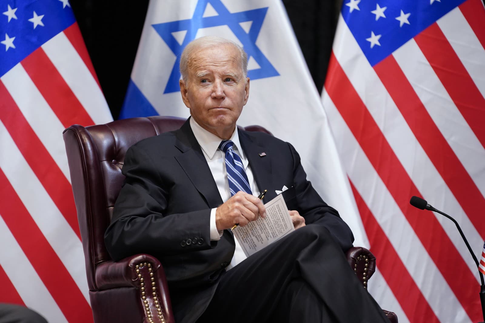 Joe Biden na návšteve Izraela