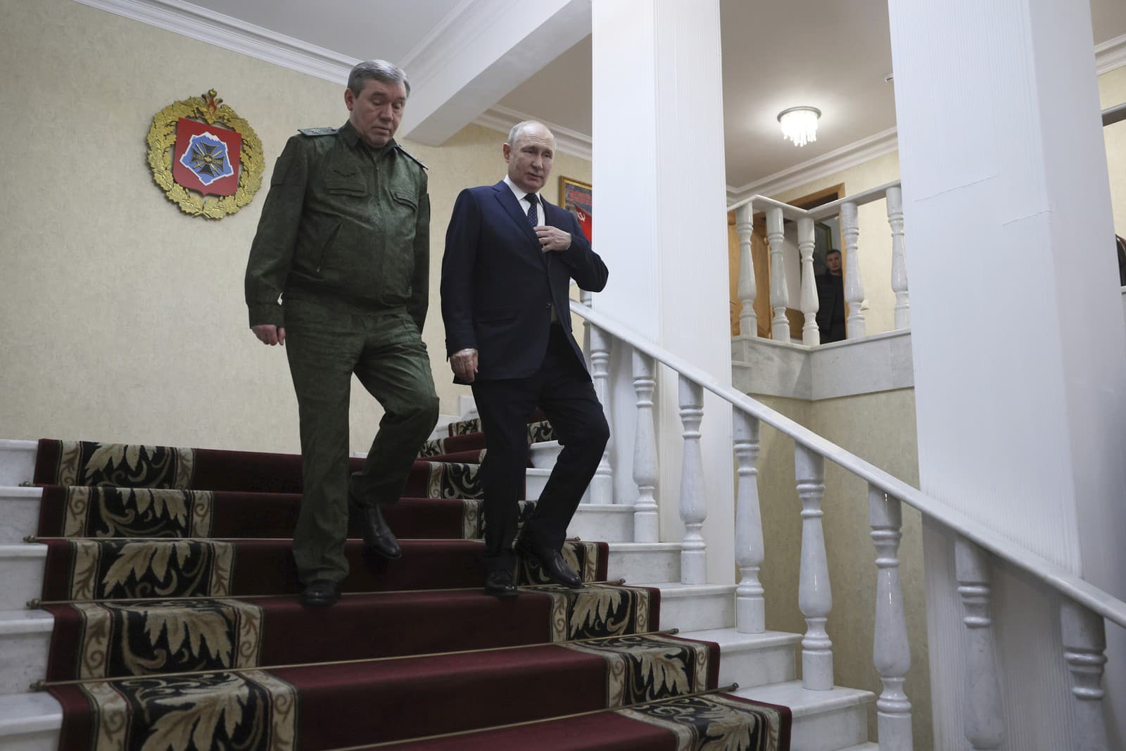 Putin navštívil vojenské veliteľstvo ruskej ofenzívy na Ukrajine