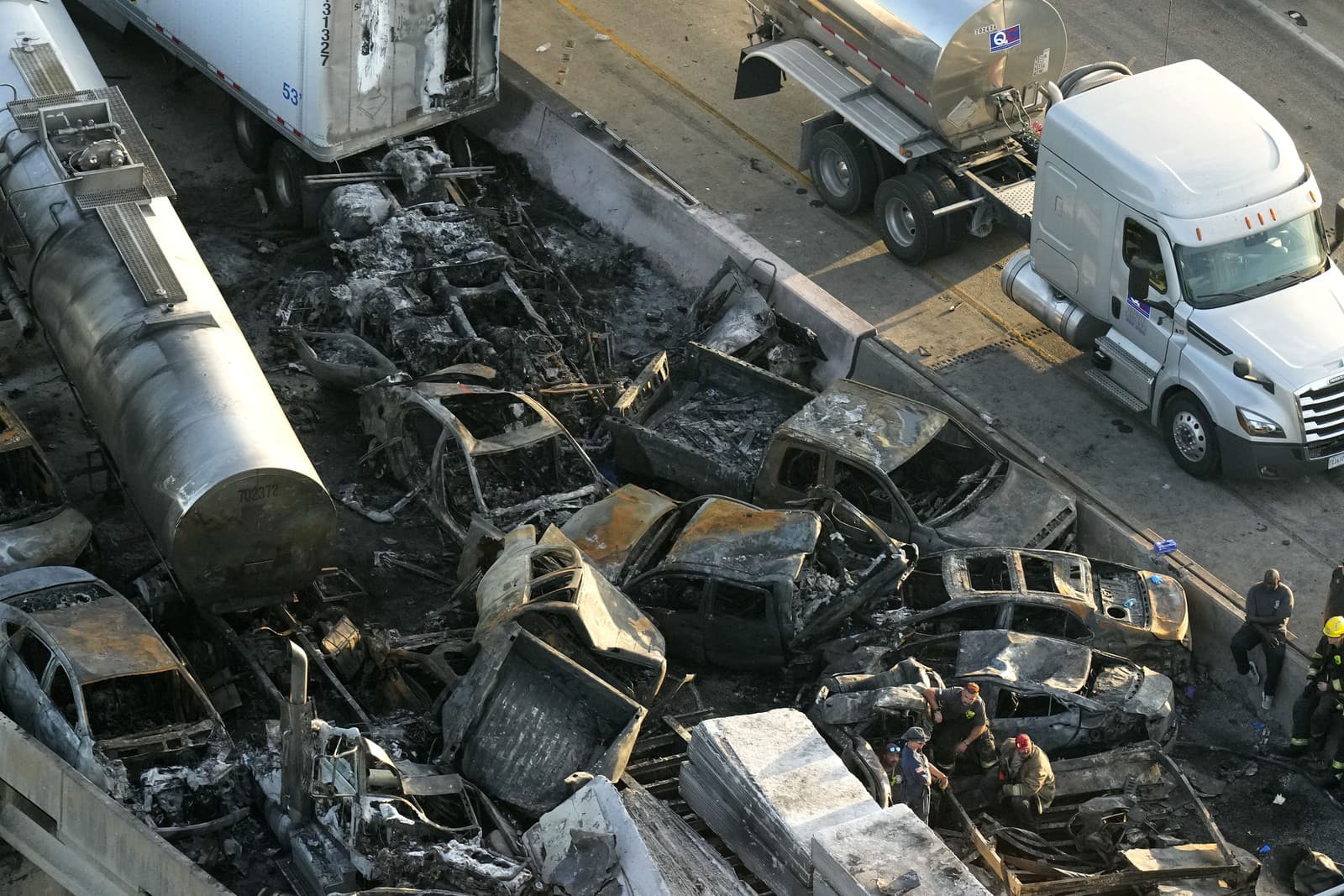 Hromadná nehoda na diaľnici v Louisiane