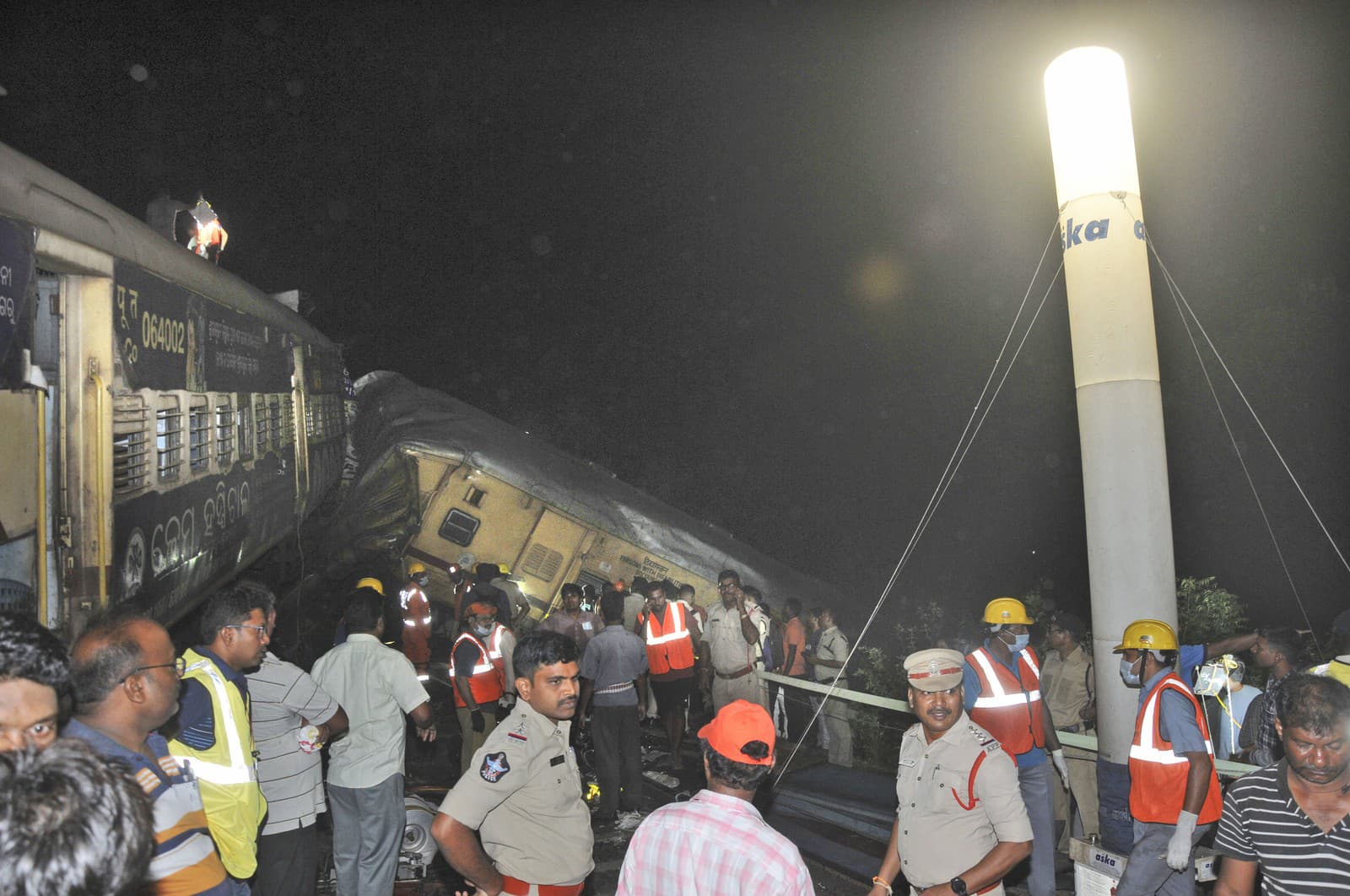 Nehoda vlaku v Indii