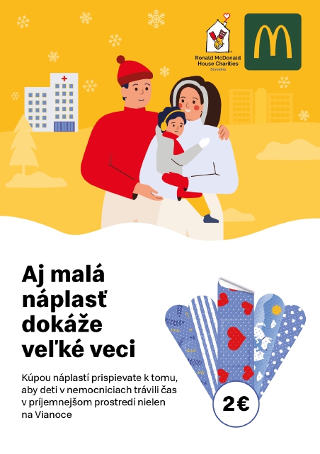 Kúpou náplastí môžete pomôcť aj vy