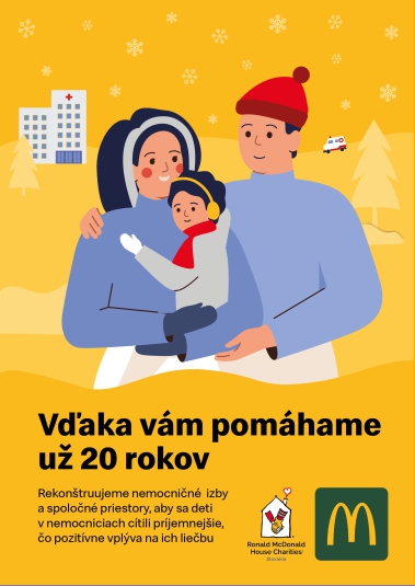 RMHC pomáha už 2O rokov