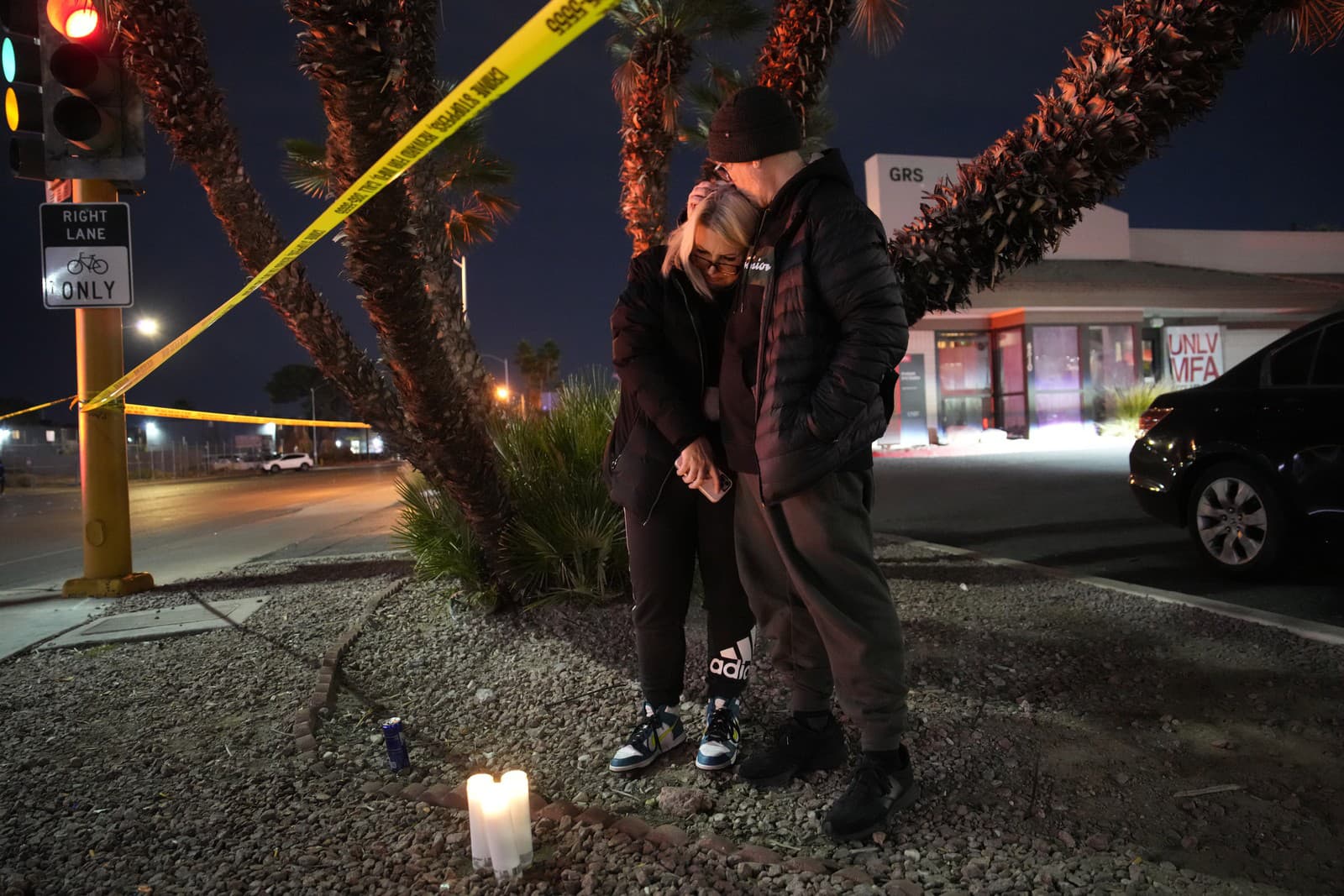 Miesto činu po streľbe na University of Nevada v Las Vegas