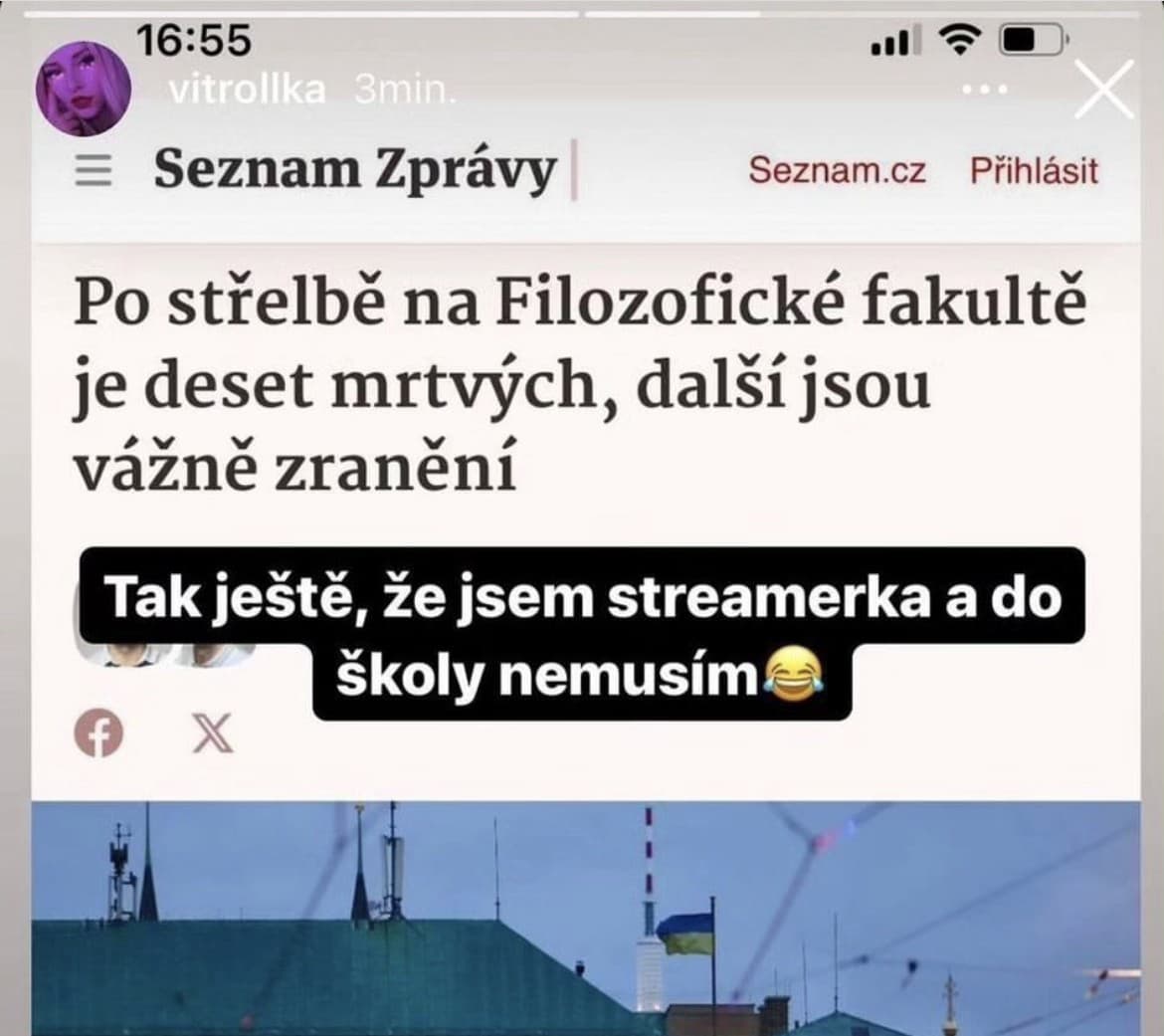 Influencerka NEVHODNE komentovala masaker