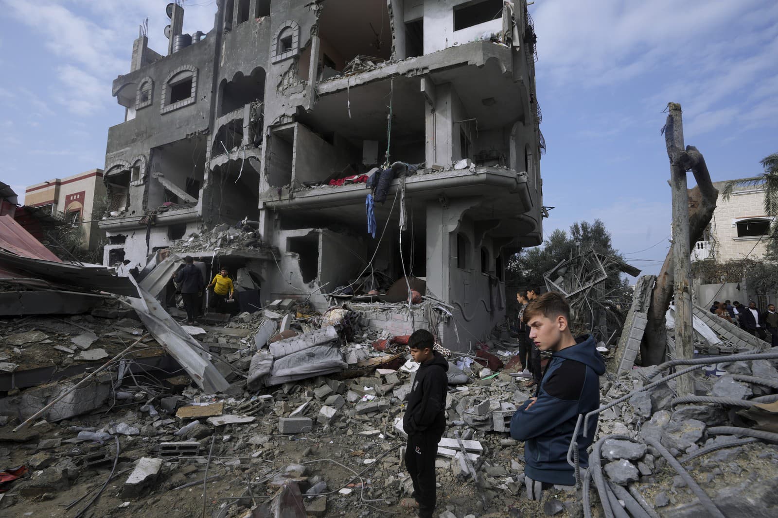 Príbuzní zavlečených do Gazy