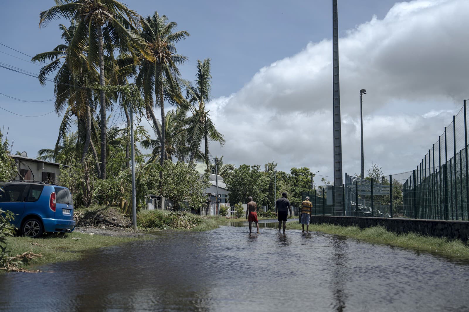 Tropická cyklóna Belal zúrila