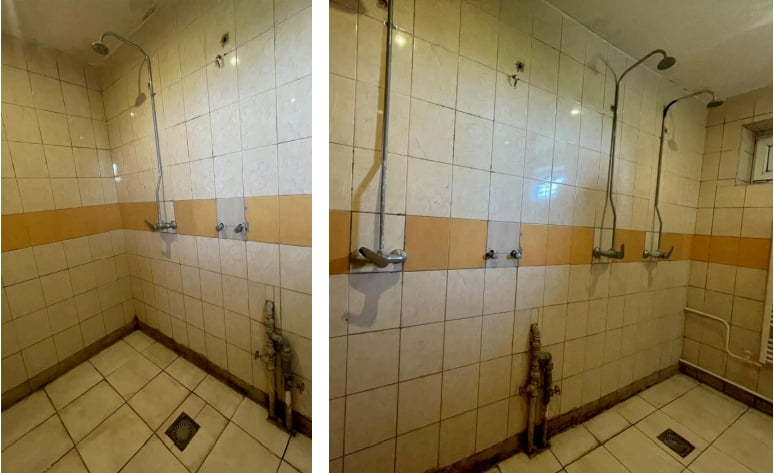 Stav zariadení na osobnú hygienu v RC Sološnica