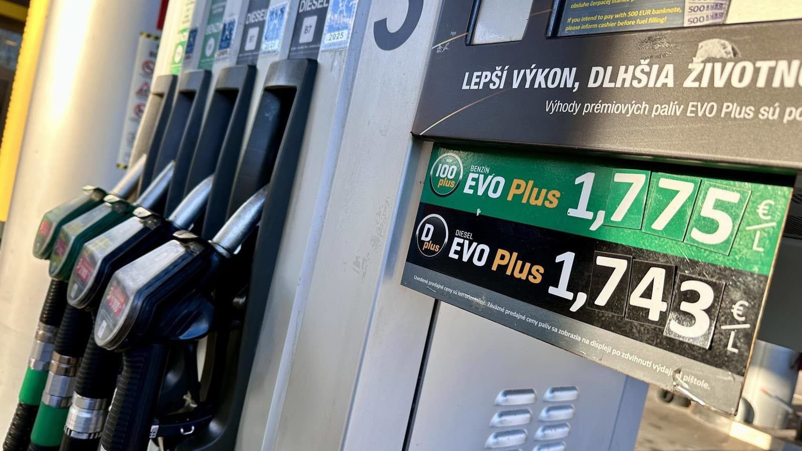 Ceny palív neúprosne rastú: