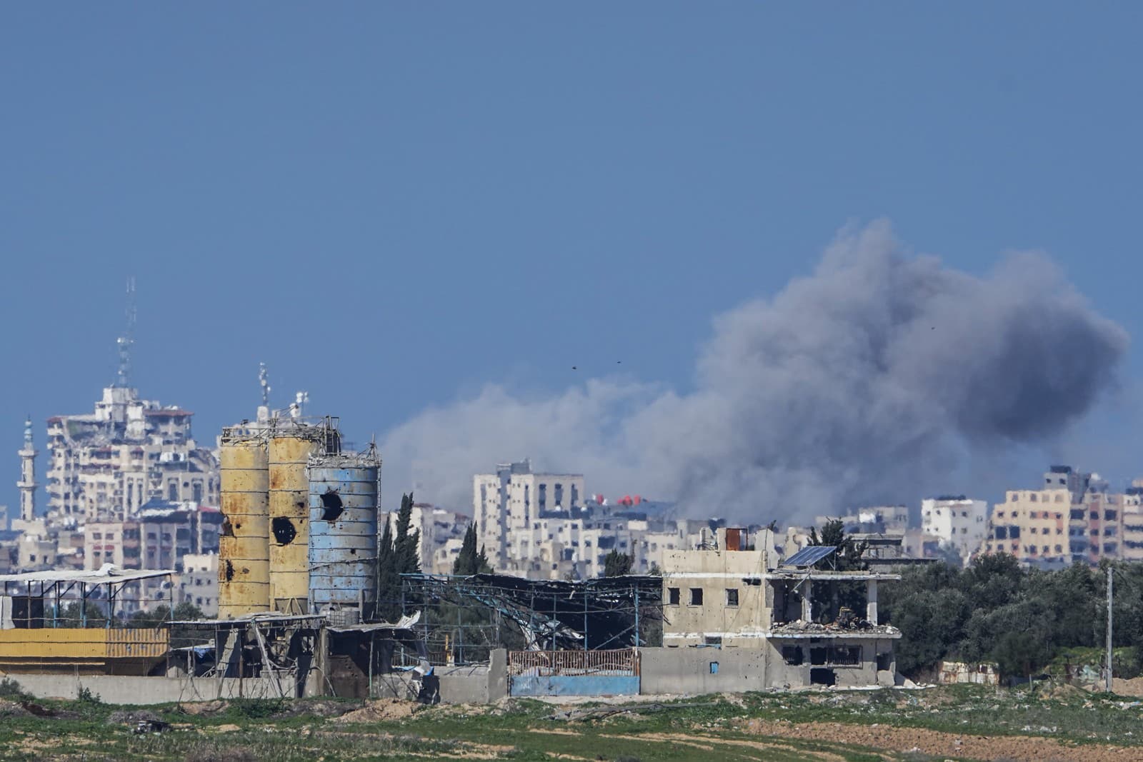 Pásmo Gazy počas vojny medzi Izraelom a Hamasom