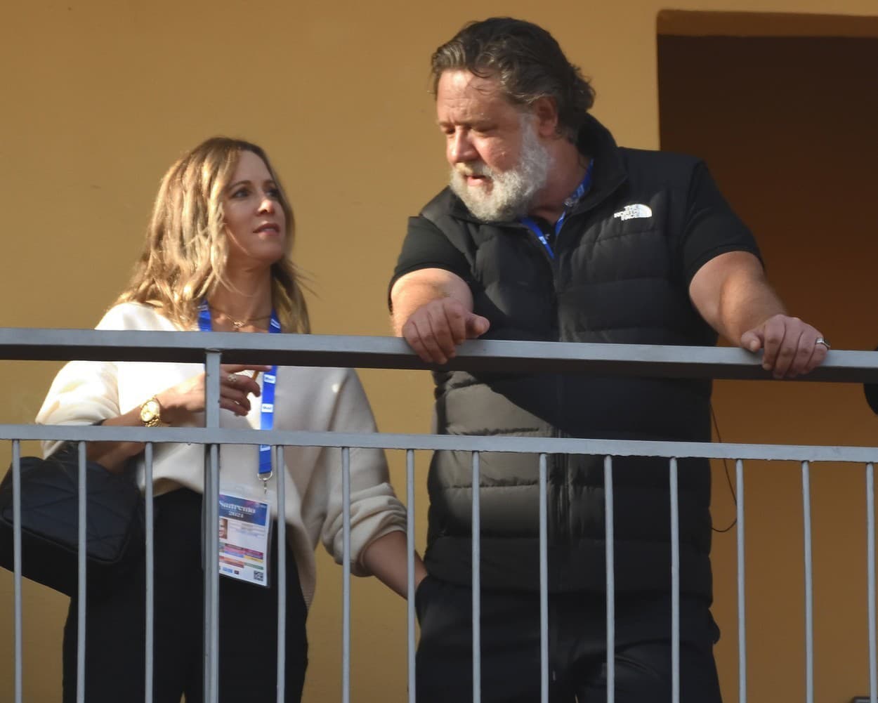 Britney Theriot a Russell Crowe