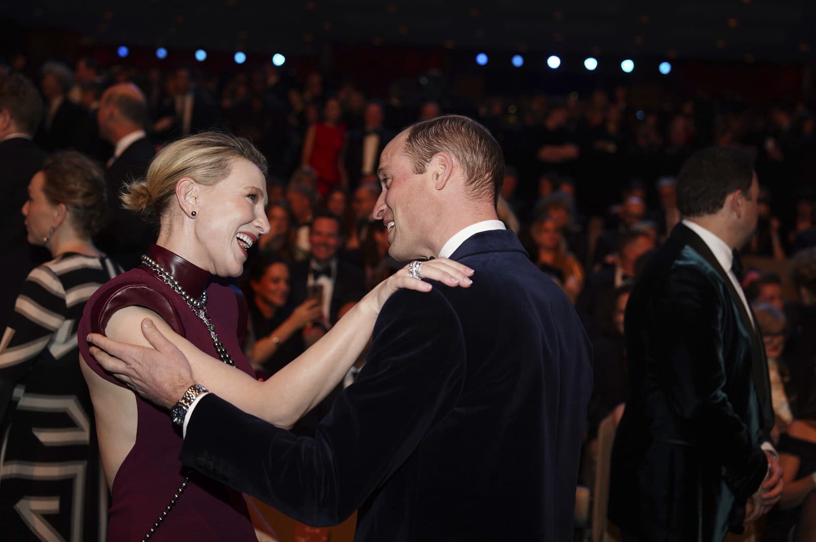 Princ William a Cate Blanchett