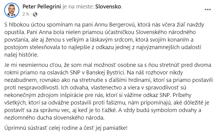 Obrovská strata pre Slovensko: