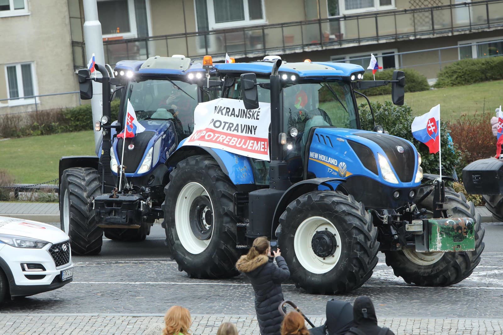 Najväčší protest slovenských farmárov:
