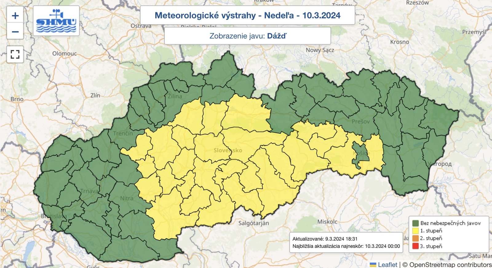 Na západnom Slovensku treba