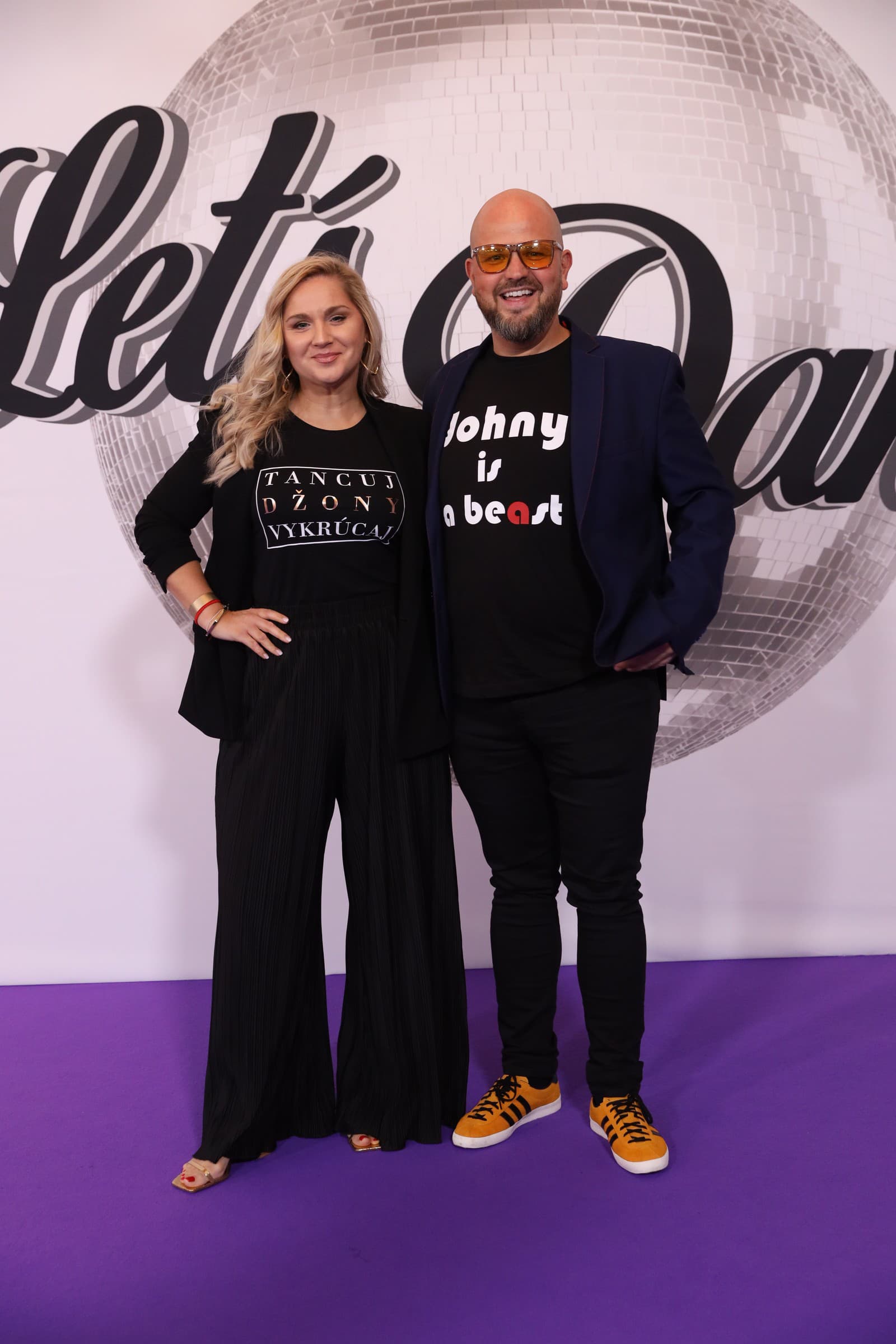Redaktori Tv Markíza Marián Lechan a Zuzana Glabazňová