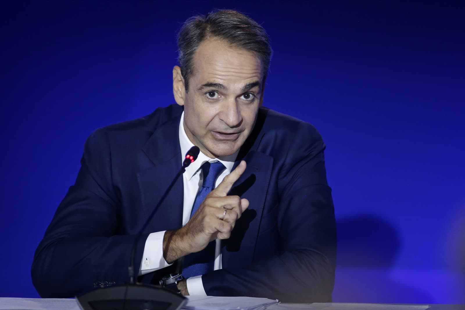 Grécky premiér Kyriakos Mitsotakis.