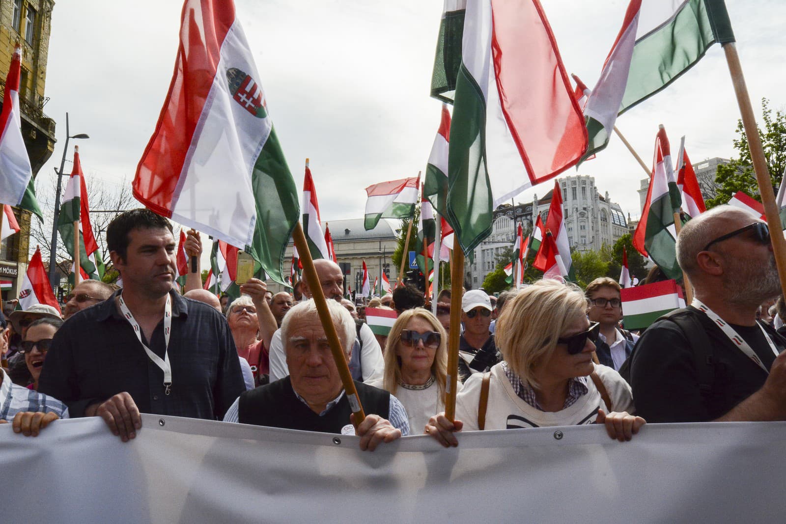 Obrovská demonštrácia v Budapešti: