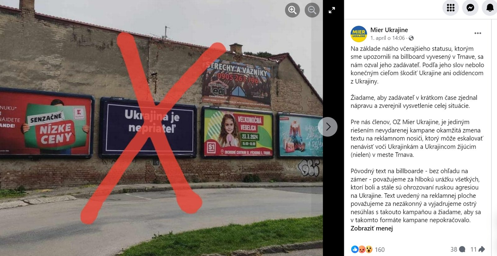 Slovensko zaplavili škandalózne billboardy: