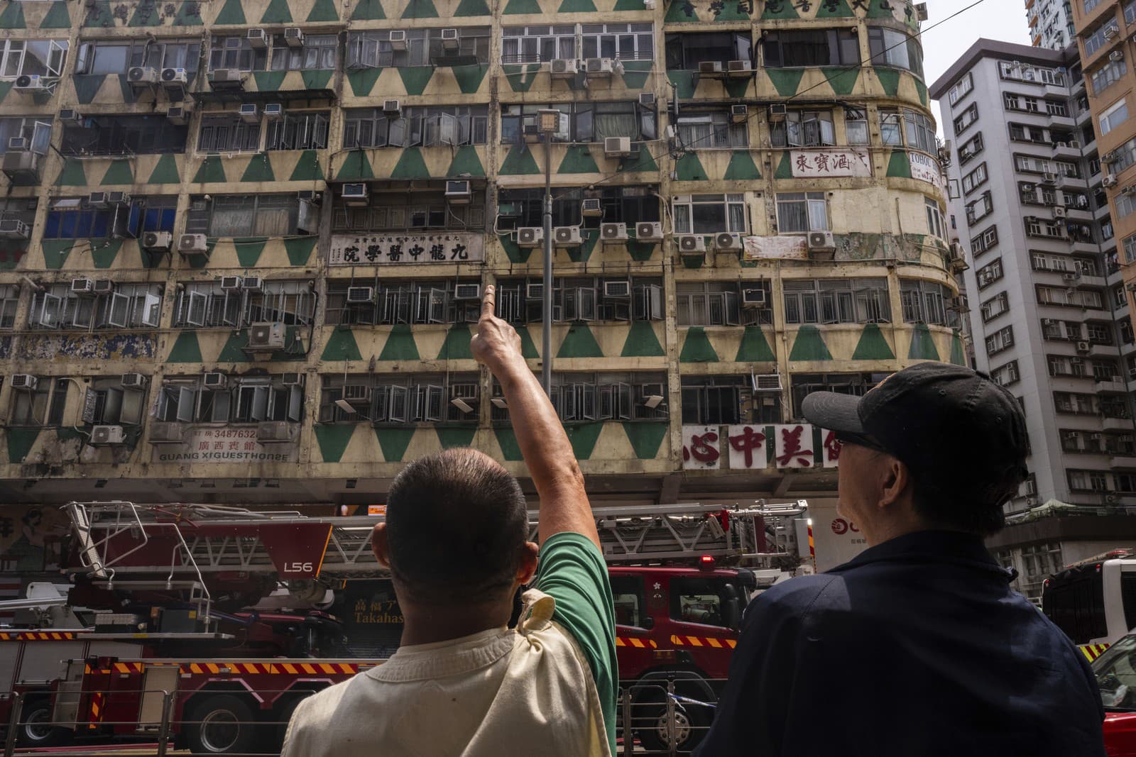 Obytný dom v Hongkongu zasiahol požiar