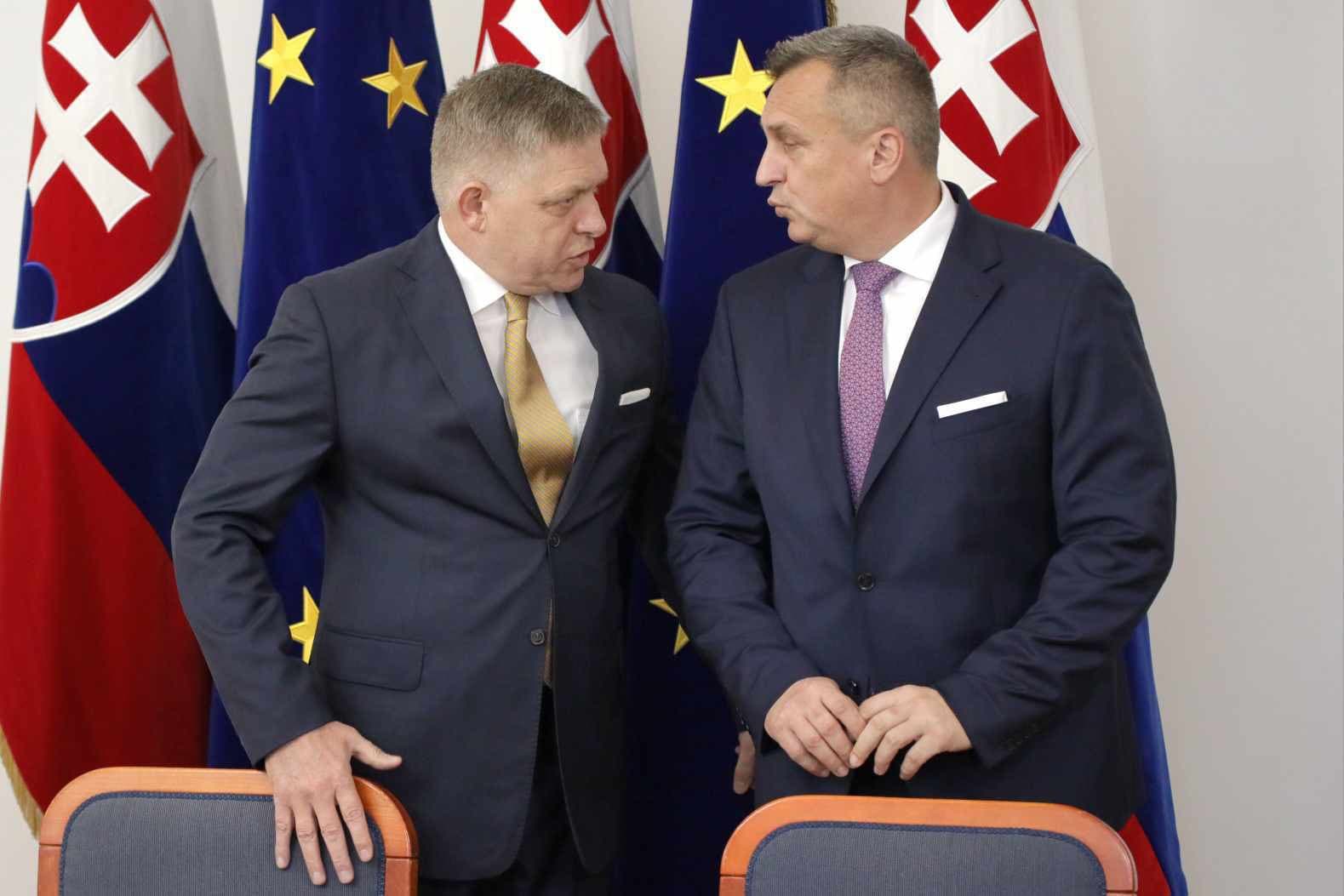 Robert Fico a Andrej Danko