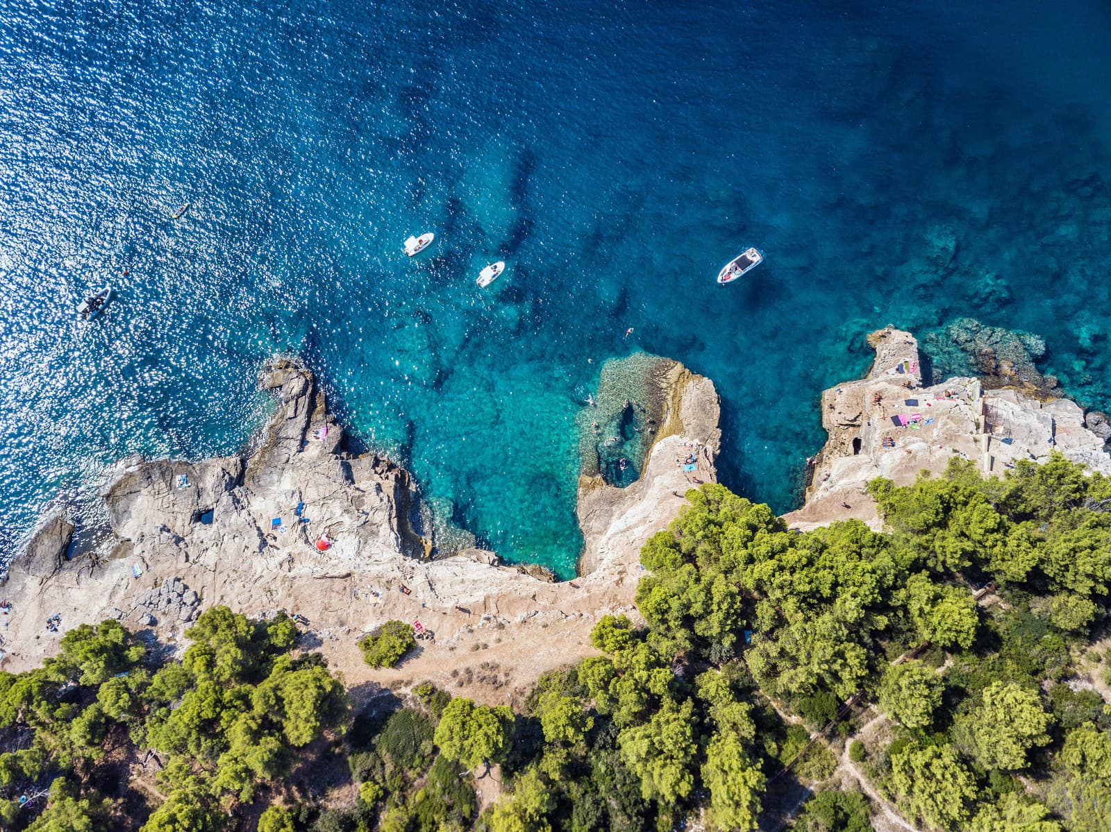 Gelebove skaly - Istria. 