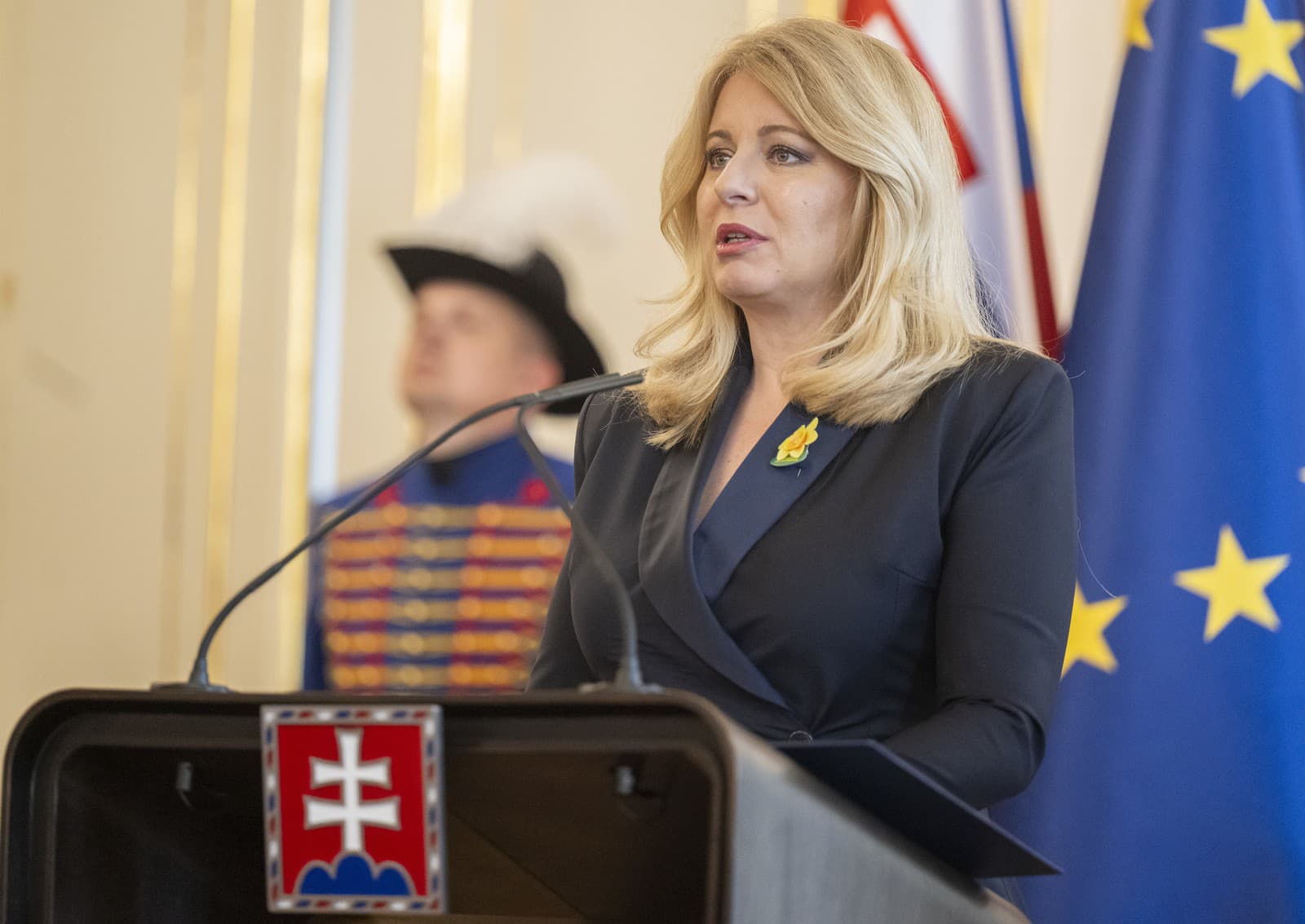 Prezidentka SR Zuzana Čaputová menovala generálov Ozbrojených síl (OS) SR v Prezidentskom paláci
