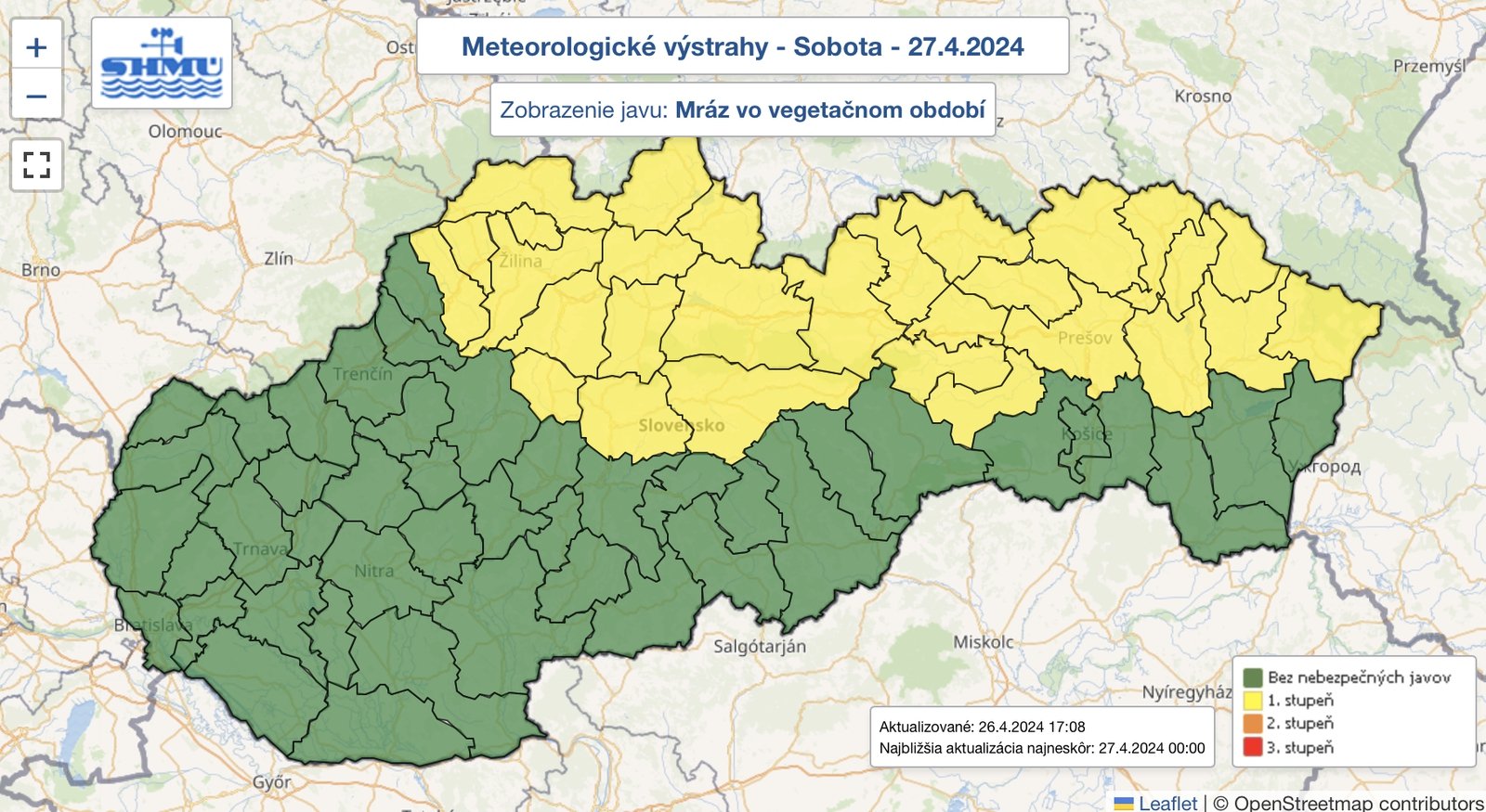 Meteorológovia upozorňujú! Na Slovensku