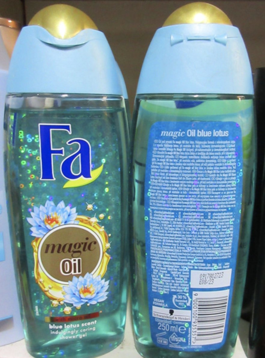 Shower gel magic Oil blue lotus scent  – sprchovací gél