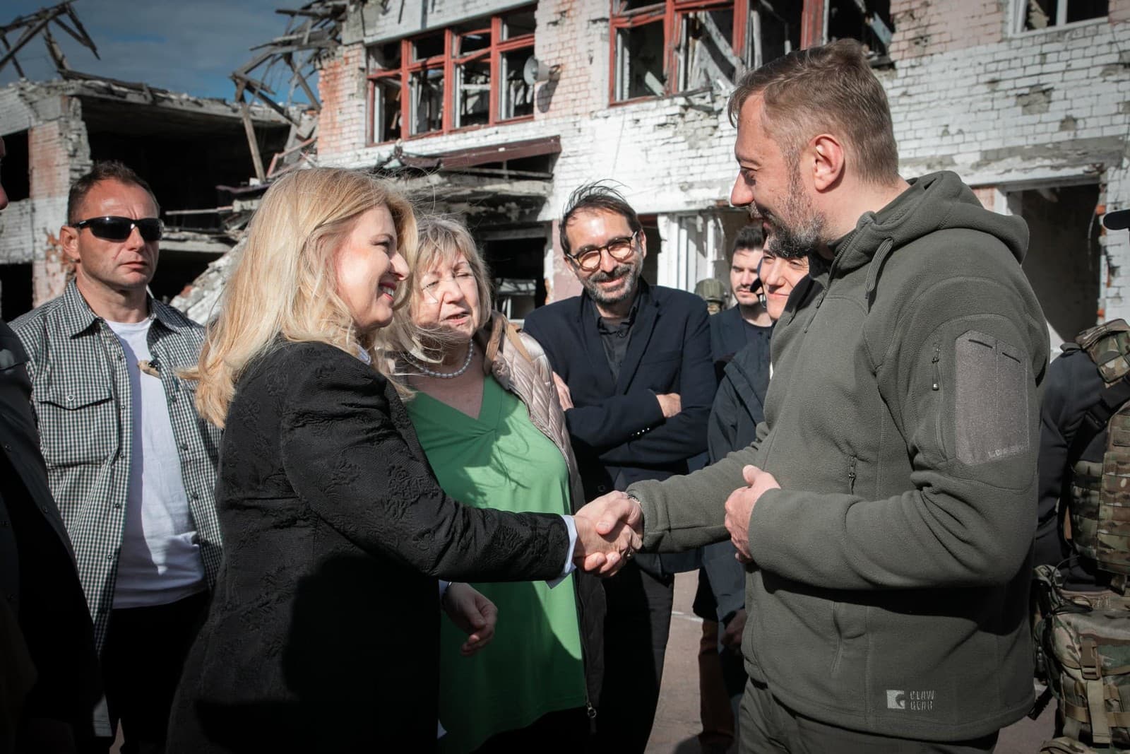 Prezidentka Čaputová navštívila ukrajinskú Černihivskú oblasť
