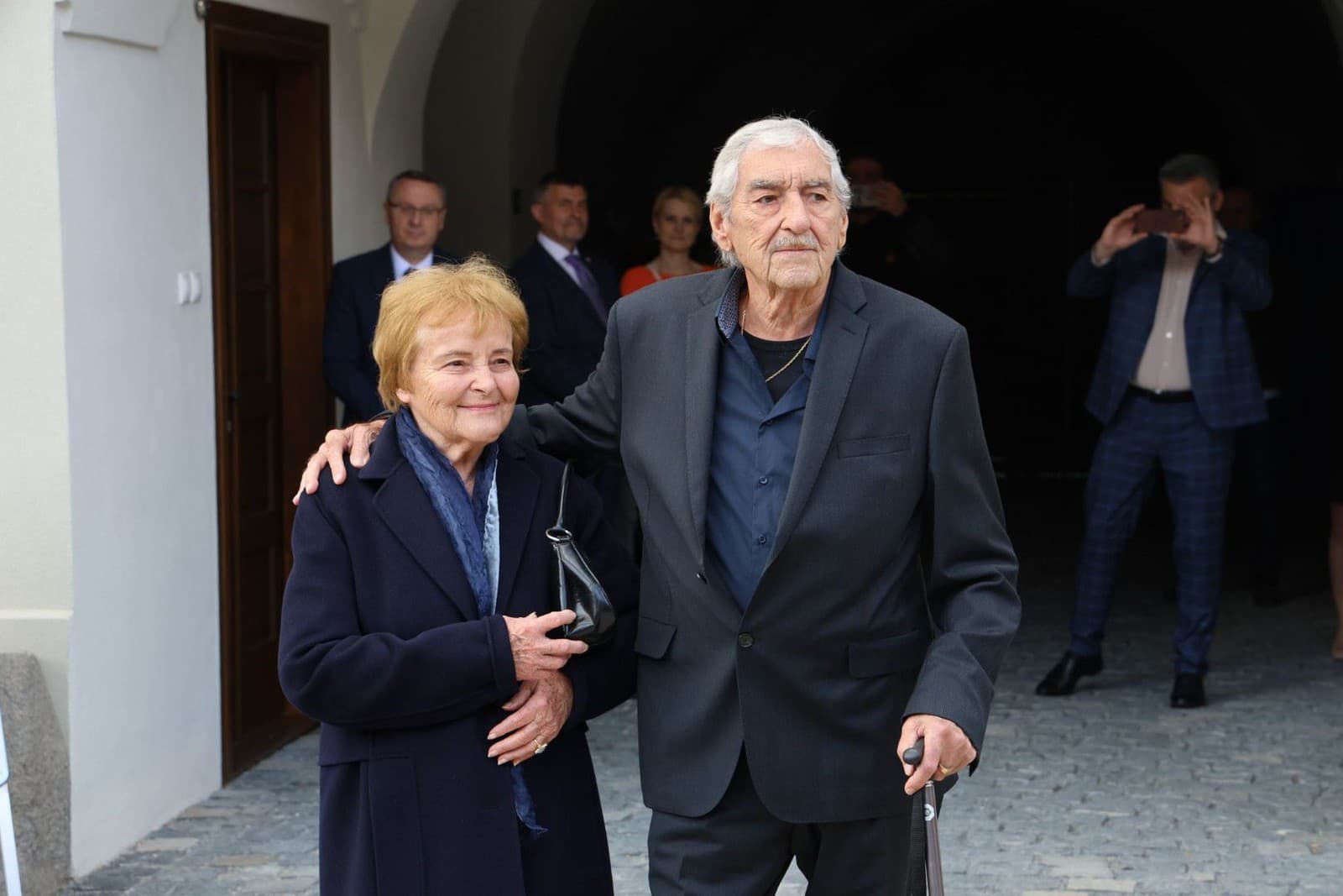 Štefan Kvietik s manželkou Evou