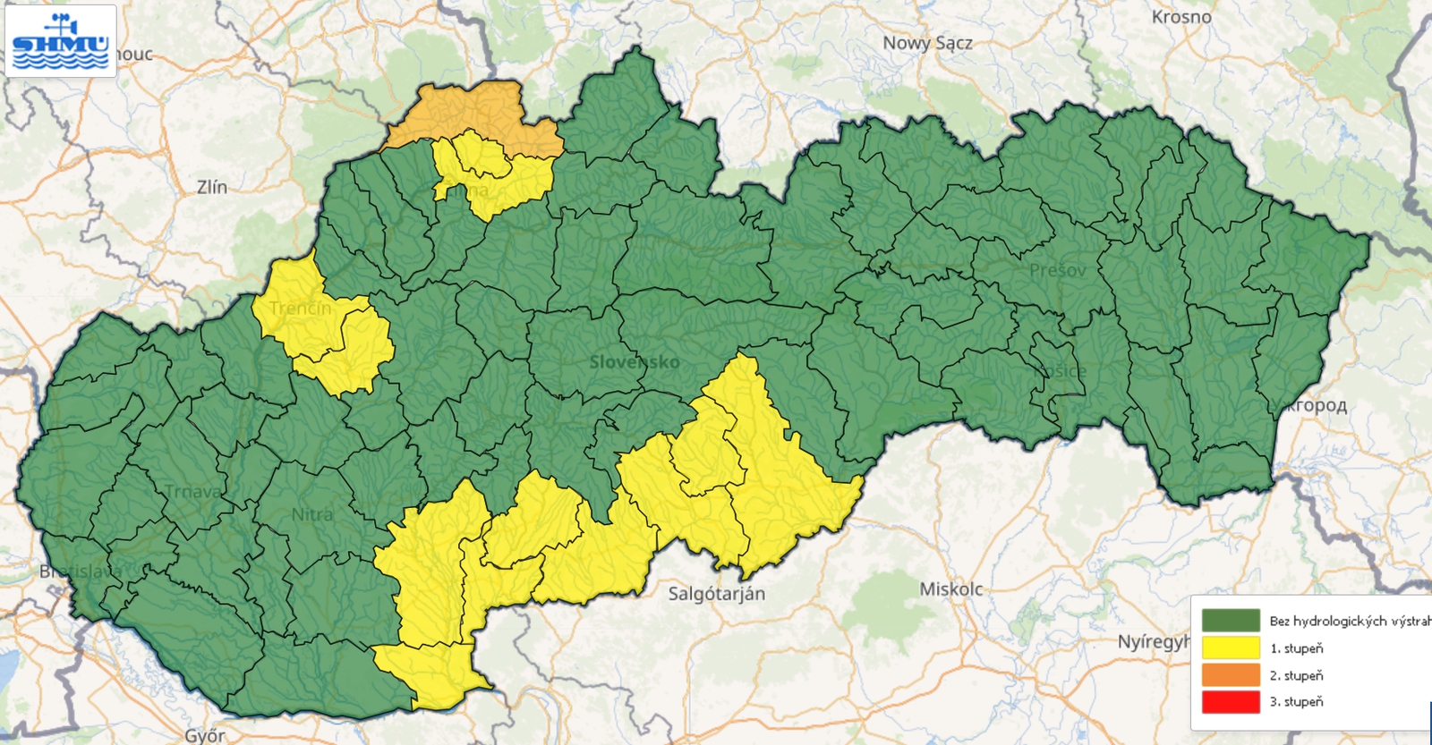 Slovenskom sa prehnali silné