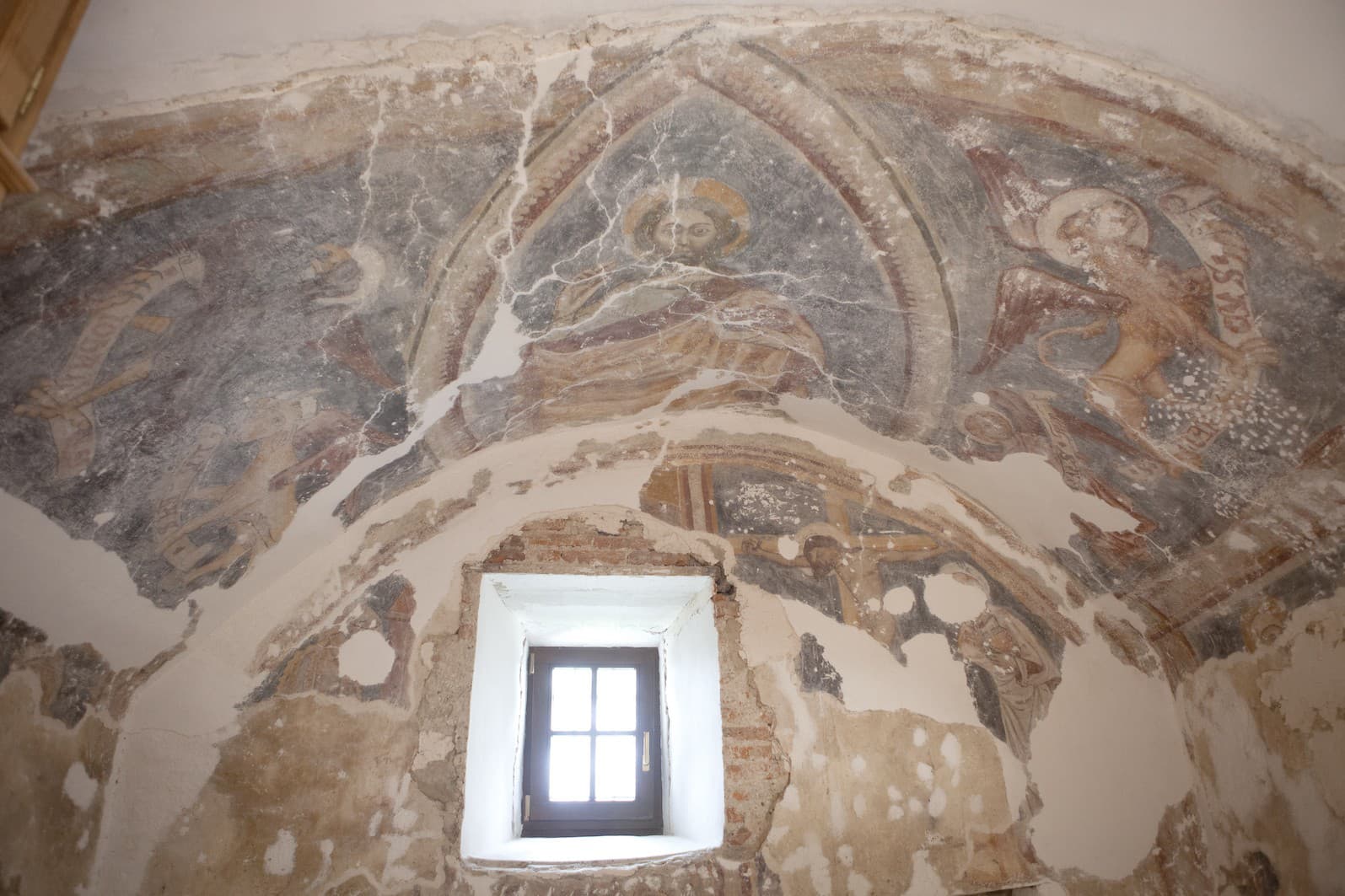 Fresky v Kostole sv. Kataríny Alexandrijskej v Sási pri Zvolene