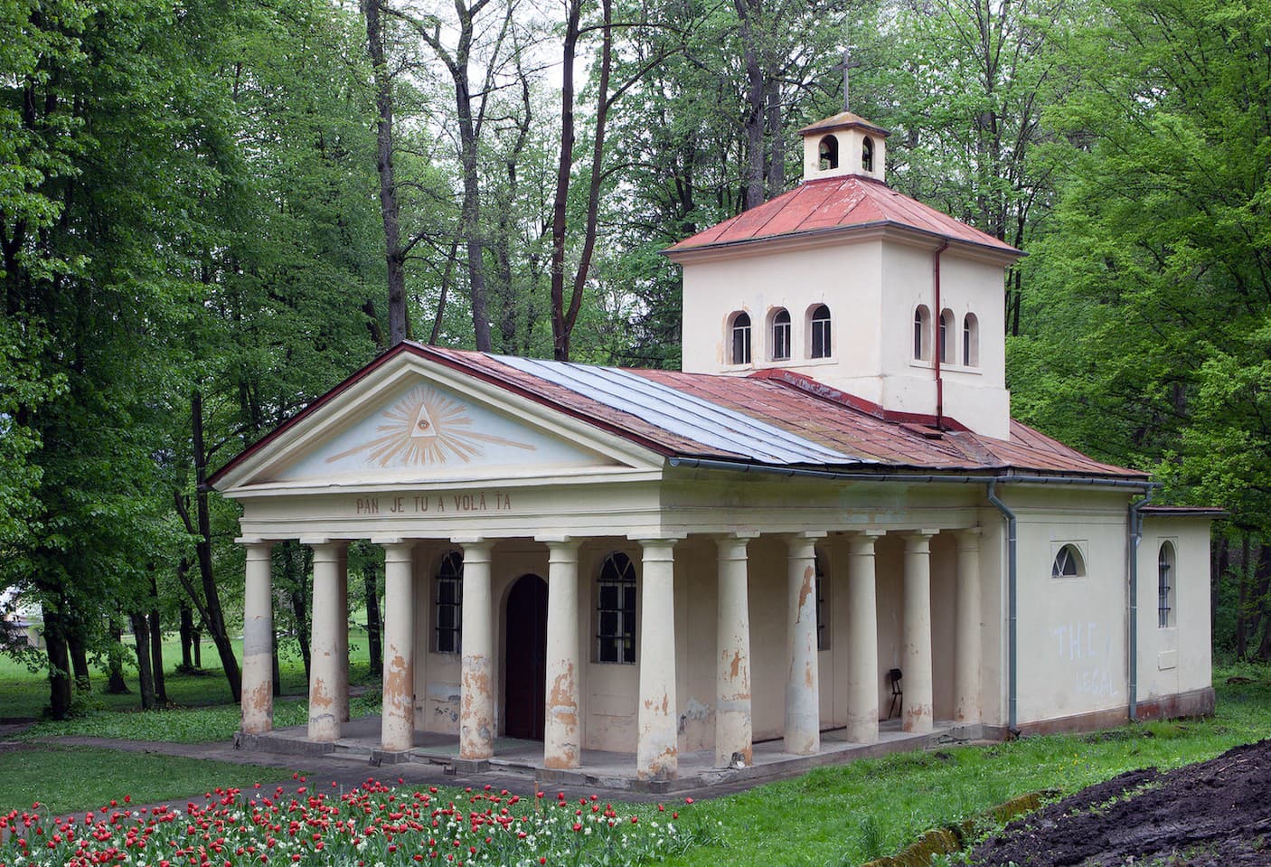 Kaplnka sv. Hildegardy v kúpeľnom parku v Sliači