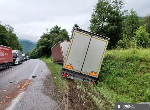 Vážna nehoda medzi Vrútkami