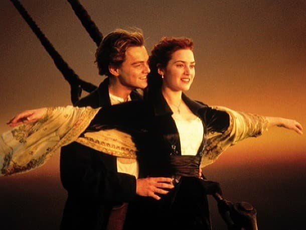 Leonardo DiCaprio a Kate Winslet