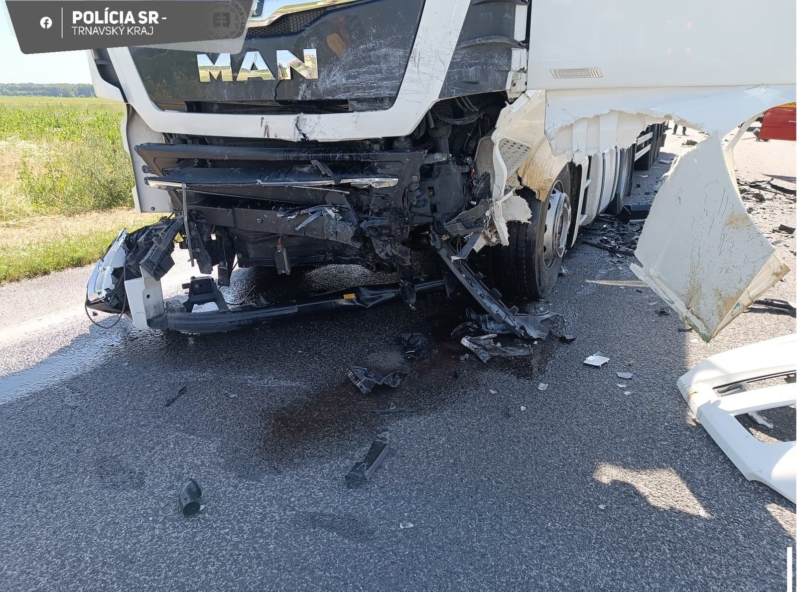 Tragická nehoda v okrese Dunajská Streda si vyžiadala život vodiča