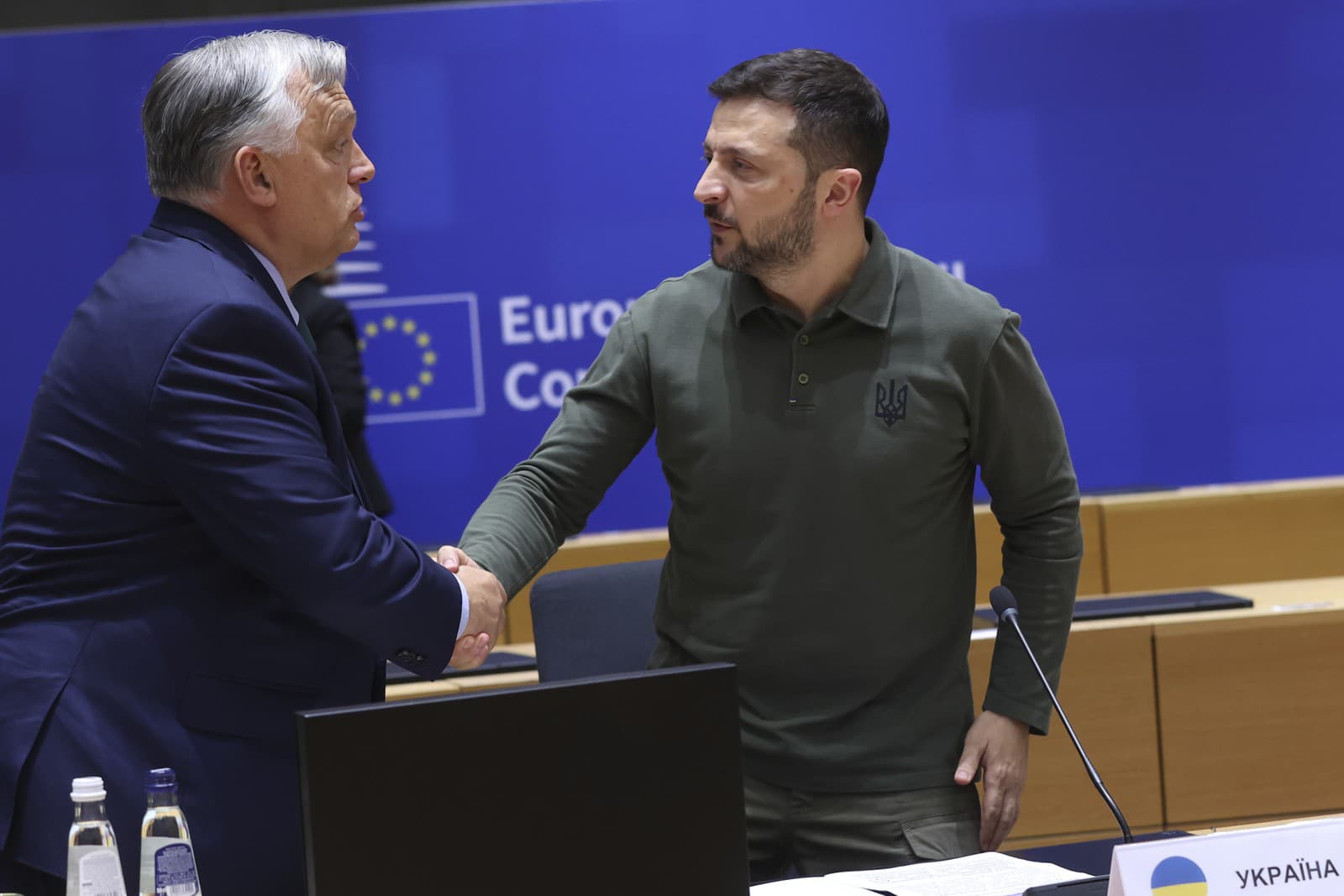 Viktor Orbán a Volodymyr Zelenskyj