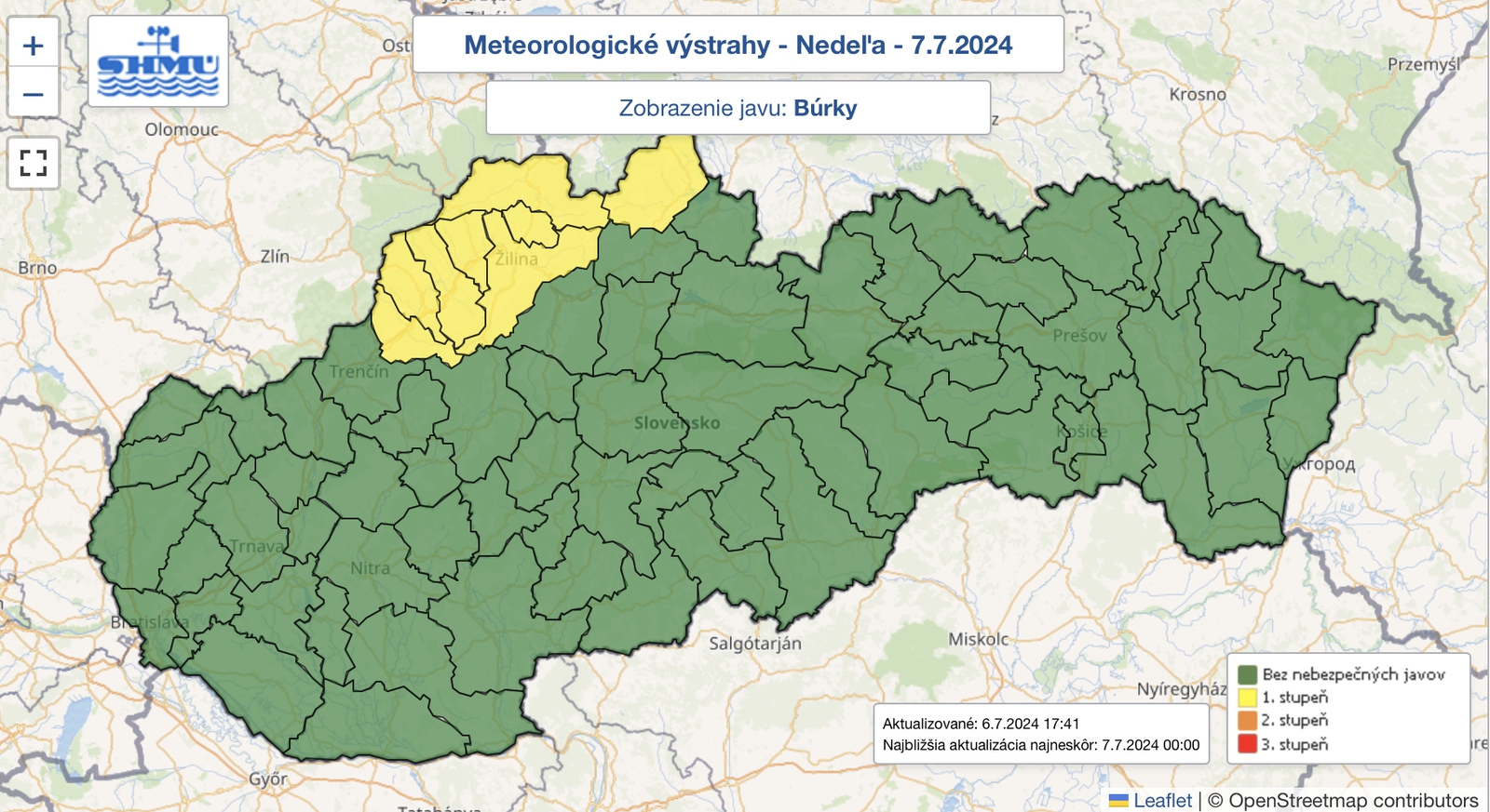 Nedeľa bude horúca! Meteorológovia