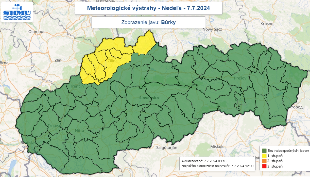 Vysoké teploty potrápia Slovensko