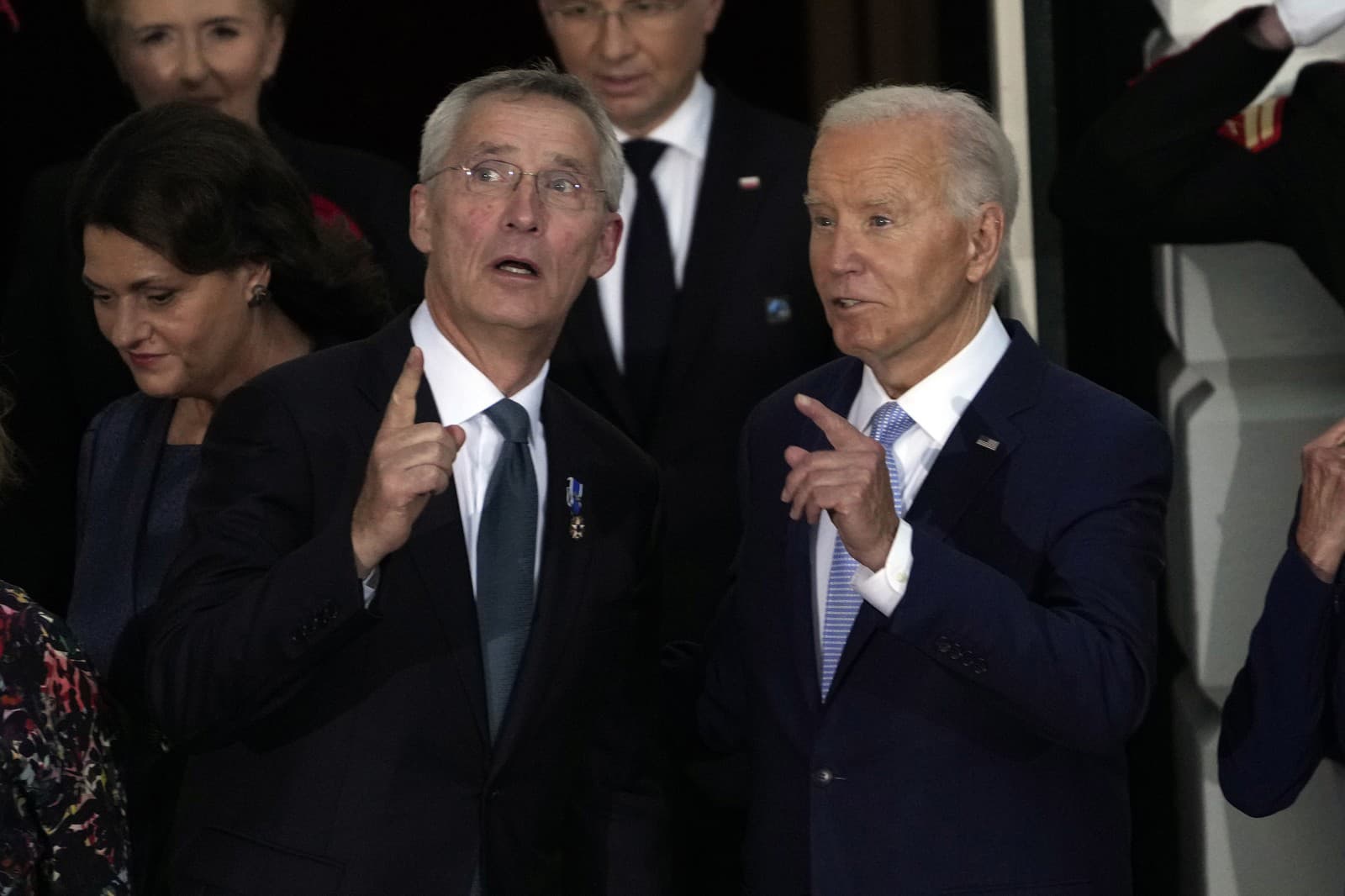 Jens Stoltenberg a Joe Biden