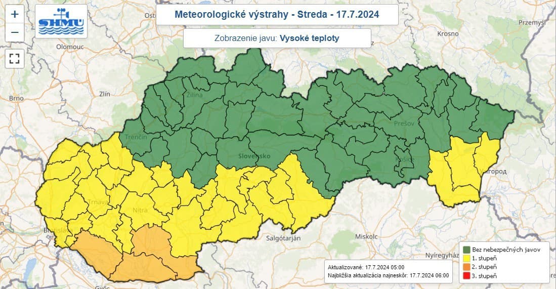 Na strednom a východnom