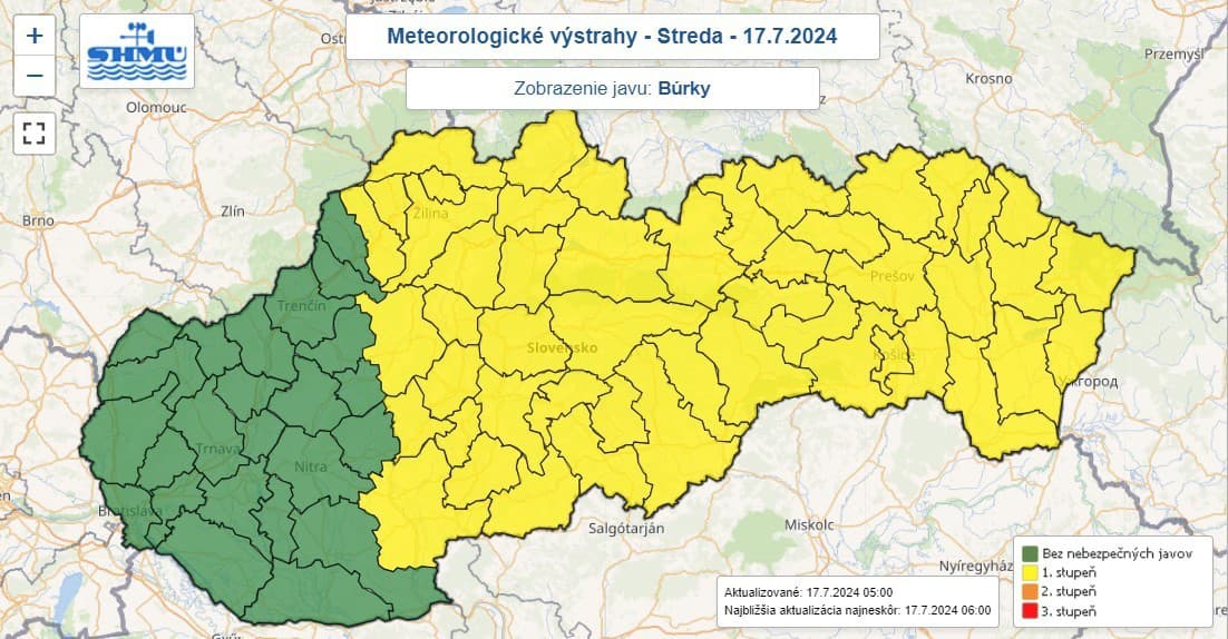 Na strednom a východnom